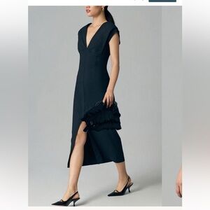 NWT Anthropologie Modern Slim Midi Dress
